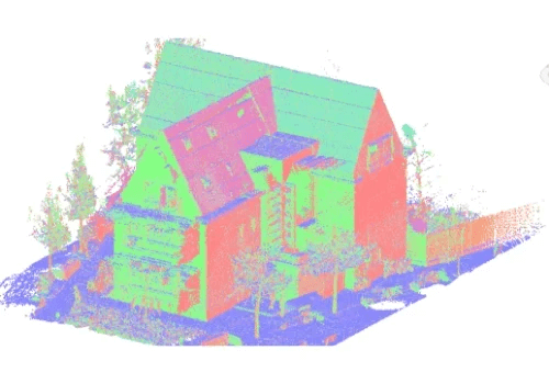 3D modelling of a Historic Preschool from Point cloud, which is to be renovated for commercial purpose