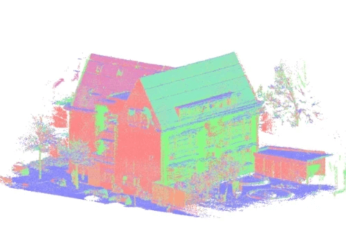 3D modelling of a Historic Preschool from Point cloud, which is to be renovated for commercial purpose