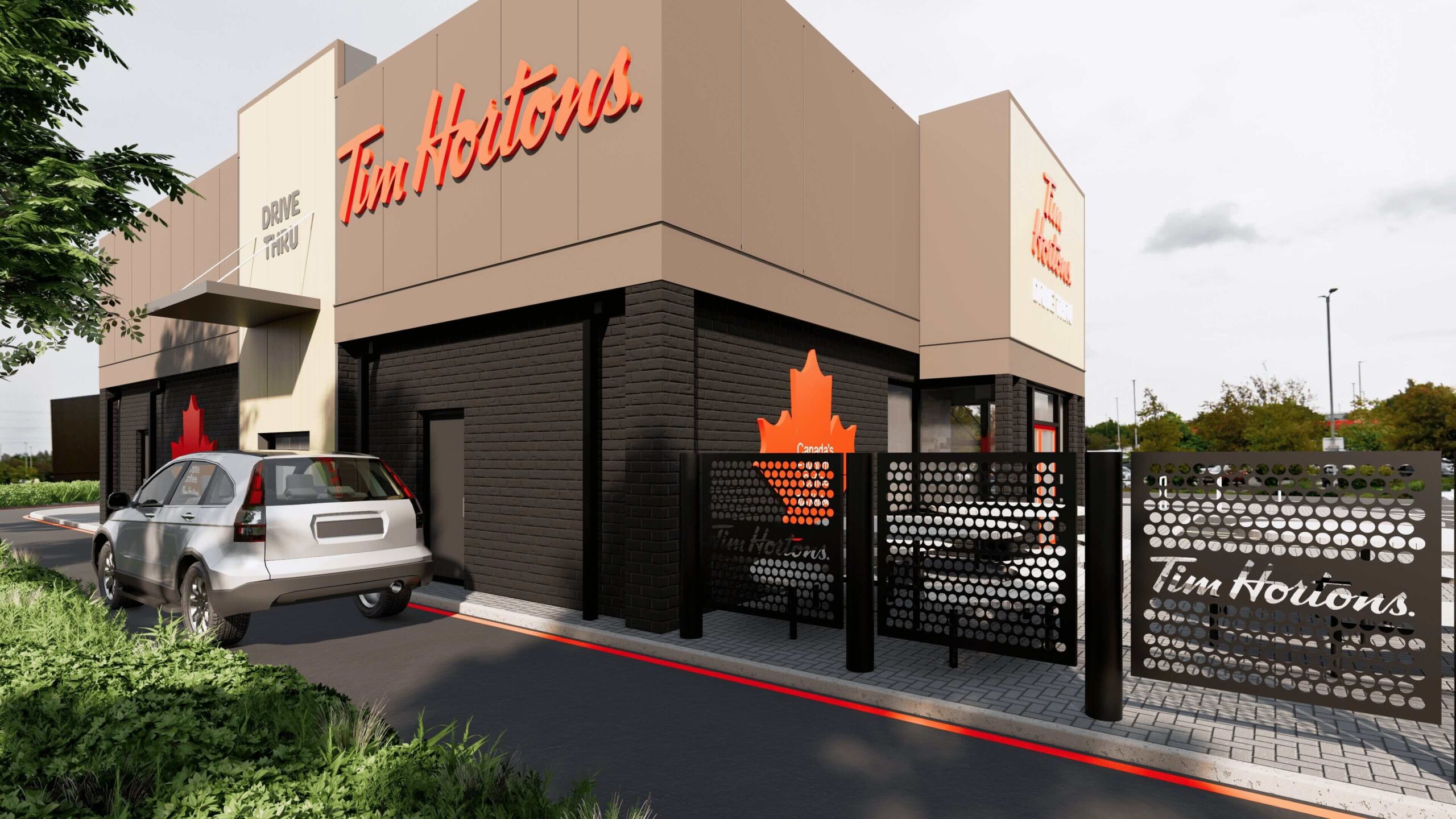 Architectural BIM services with Brand specification & Visualization for Restaurant Chain