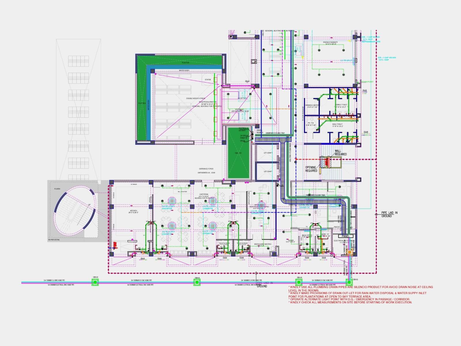 MEP CAD Drafting Services