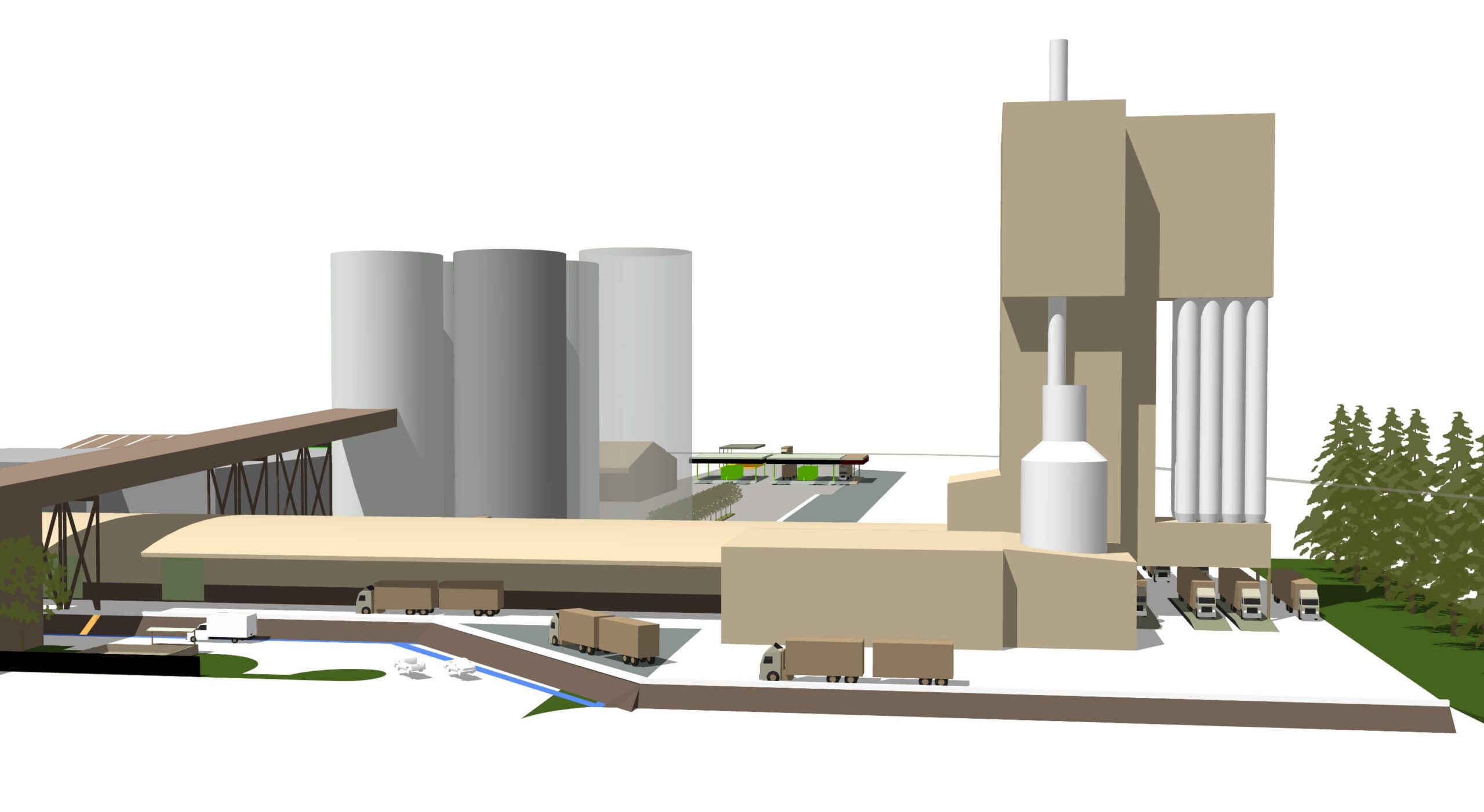 CAD to BIM Services for Industry Plant Design Construction